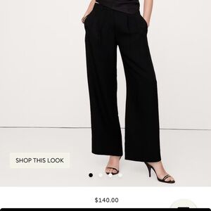 NWT banana republic pleated trouser